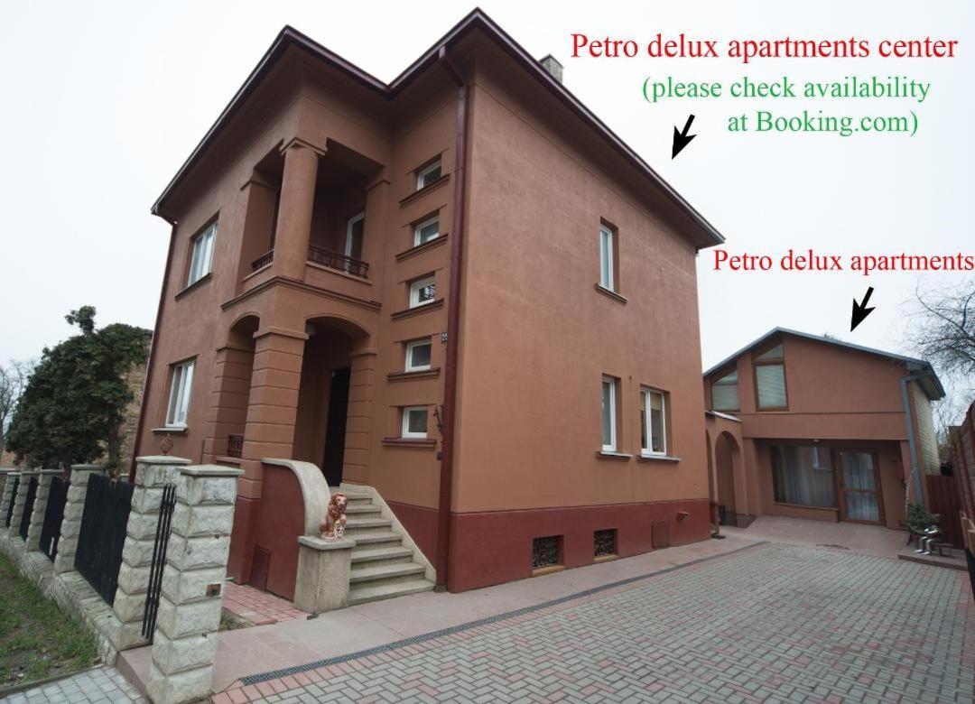 Petro Delux Apartments Center Kowno Zewnętrze zdjęcie