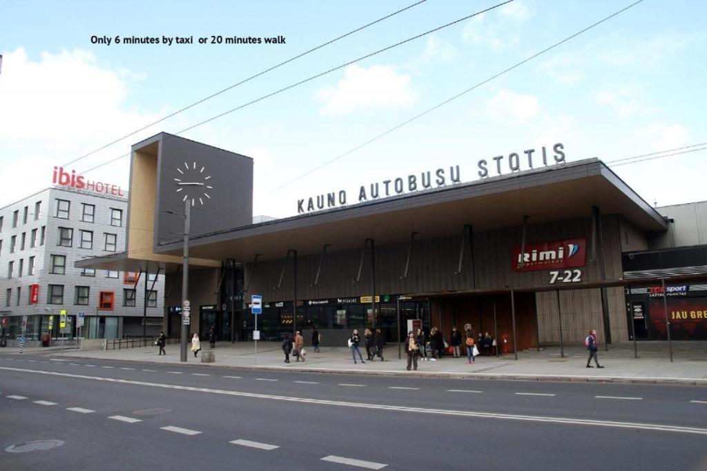 Petro Delux Apartments Center Kowno Zewnętrze zdjęcie